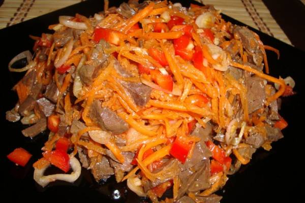 Салат из легкого