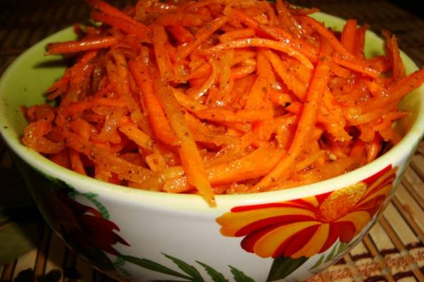 Морковь по-корейски