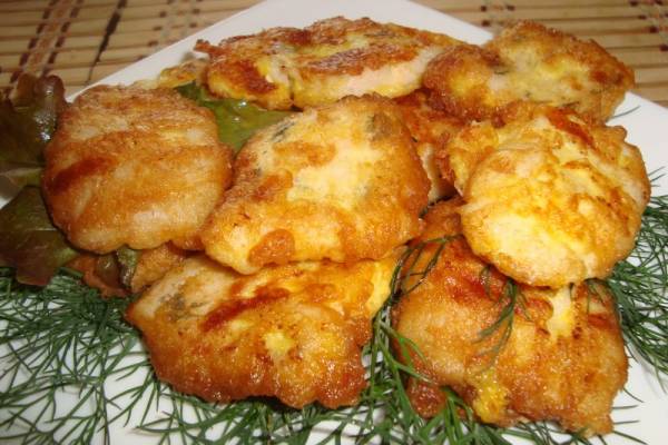 Судак в сырном кляре