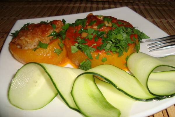 Фаршированные кабачки