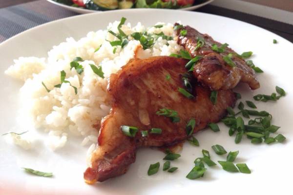 Свинина в соевом соусе