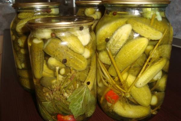 Маринованные корнишоны