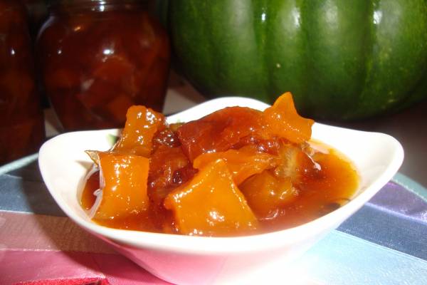 Абрикосовое варенье из тыквы