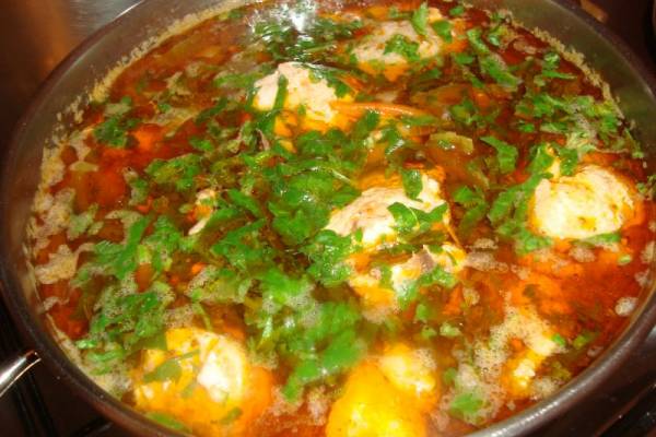 Шурпа с куриной грудкой