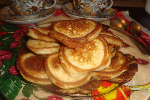 Гороховые оладушки