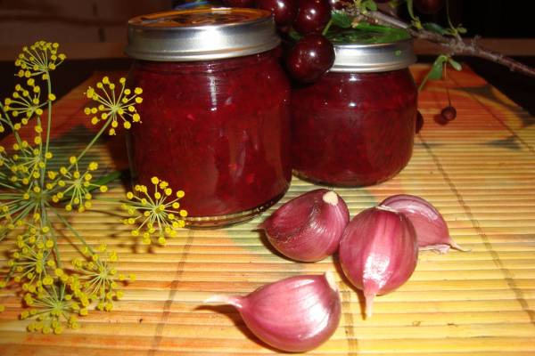 Вишневый соус к мясу