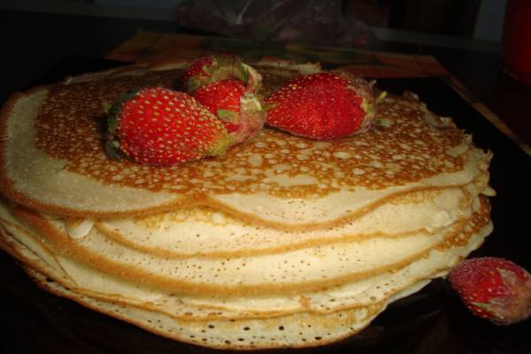 Блинчики на кипятке