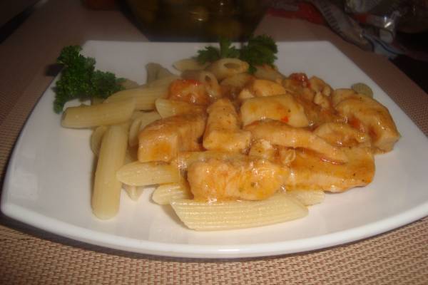 Гуляш из куриного филе