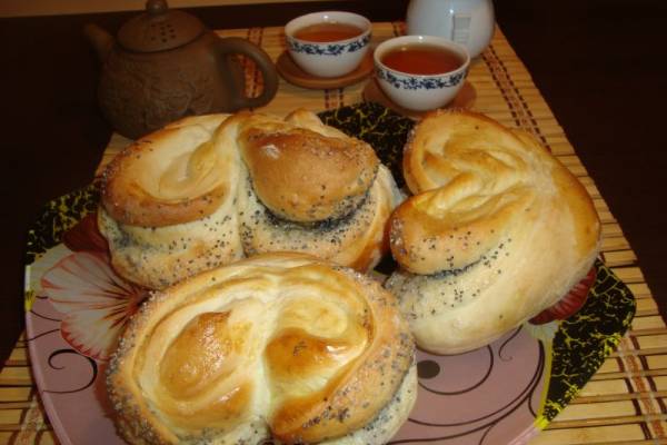 Плюшки с маком