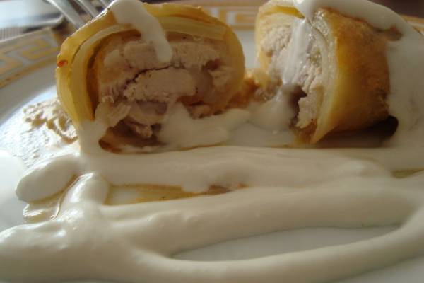 Голубцы с куриной грудкой