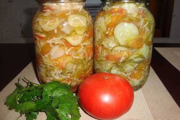 Овощная смесь в маринаде