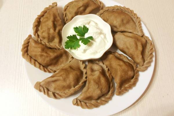 Деревенские пельмени из цельносмолотого зерна