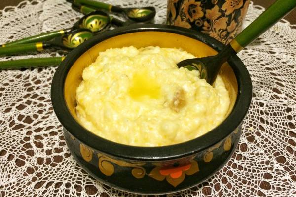 Каша кукурузная с пшеном