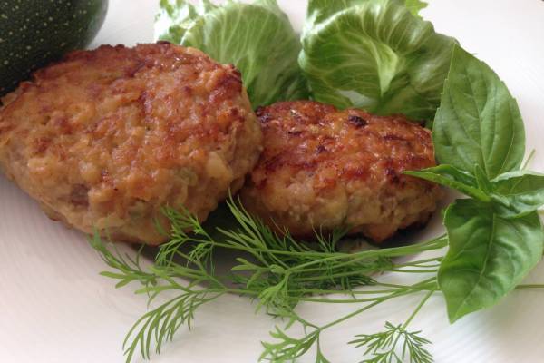 Котлеты овощные с мясом