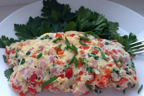 Омлет в пакете