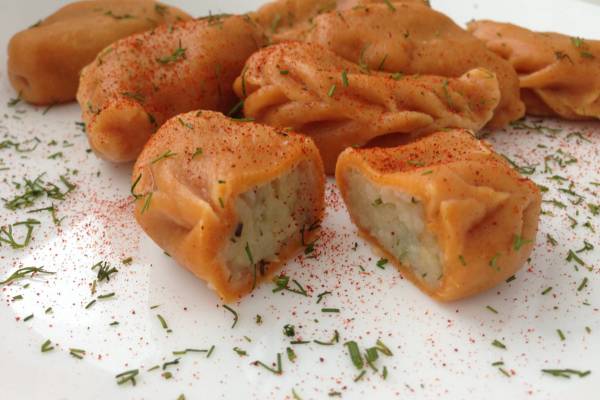 Вареники с паприкой