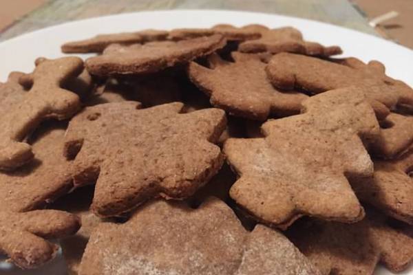 Имбирное новогоднее печенье