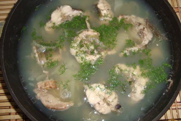 Душистая юшка из налима