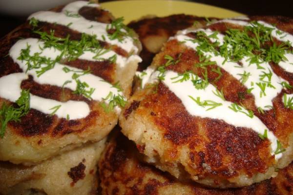 Зразы картофельные с мясной начинкой по-деревенски