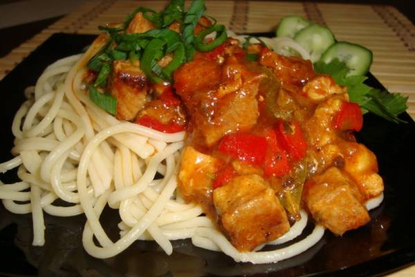 Гуляш из свинины