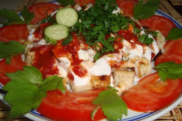 Искандер-кебаб с курицей