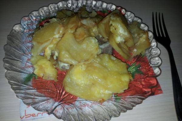 Мясная запеканка