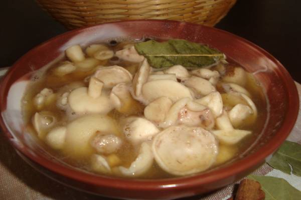 Маринованные маслята