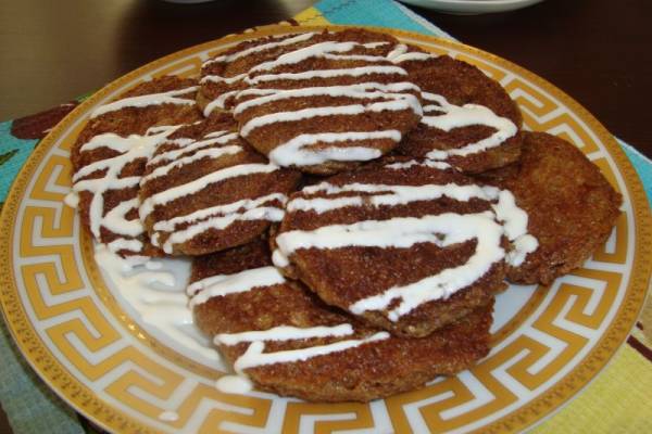 Диетические оладушки без муки