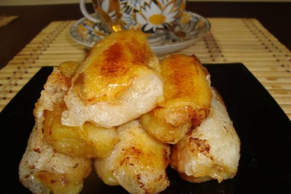 Банановый спринг-ролл