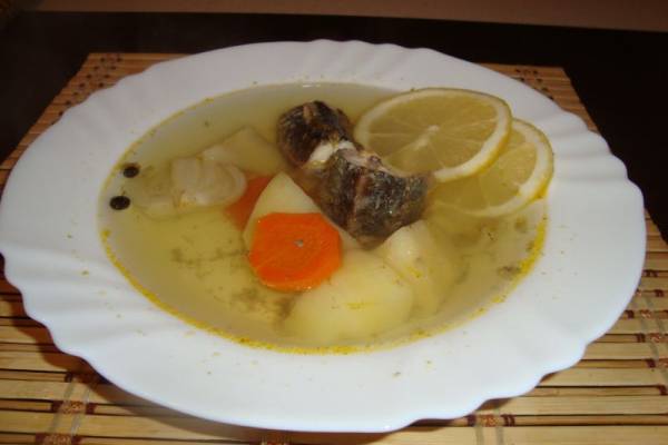 Царская уха из стерляди