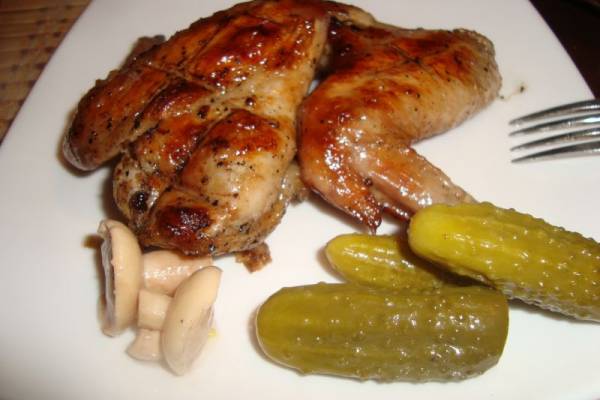 Куриные крылышки в соево-медовом соусе