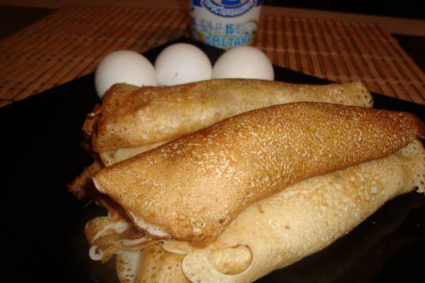 Блинчики с припеком