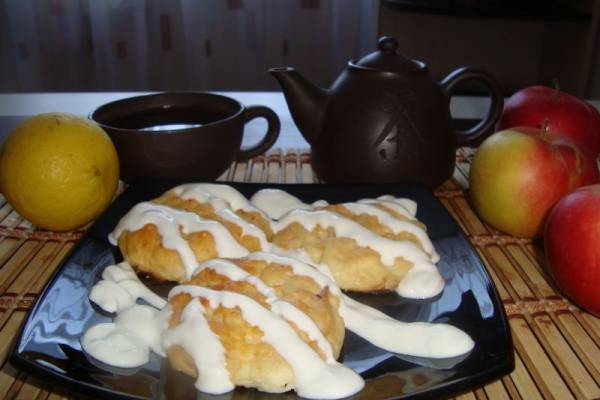 Сырники с яблоком в духовке