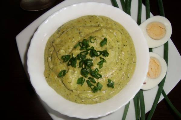 Суп-пюре из брокколи