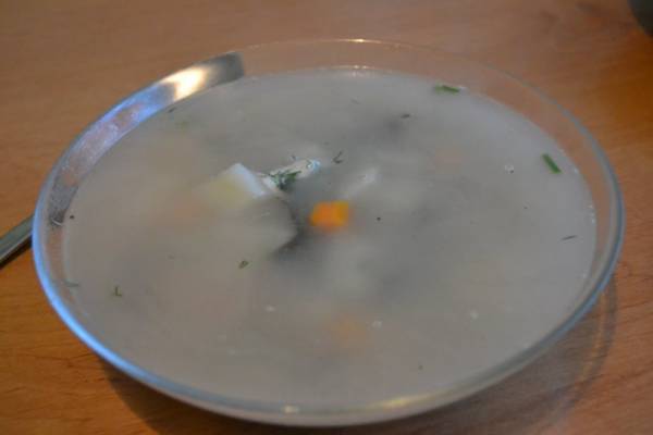 Вегетарианская уха