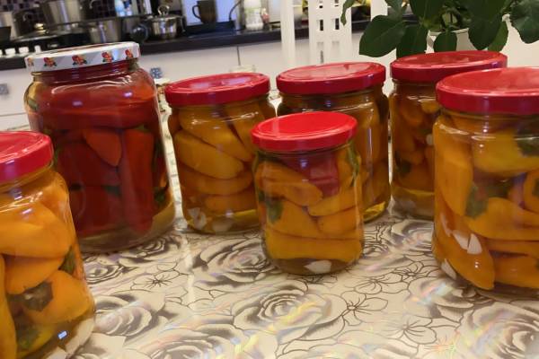 Маринованные сладкие перцы