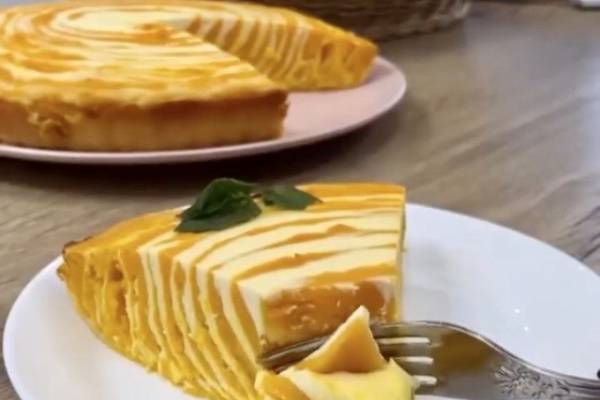 Творожно-тыквенная запеканка