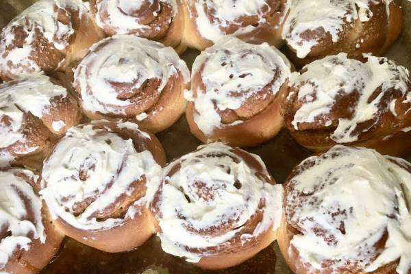 Синнабон с добавлением муки из твёрдых соротов пшеницы