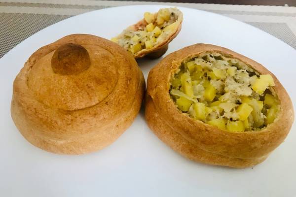 Съедобные горшочки