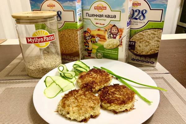 Постные котлеты с резаным овсом