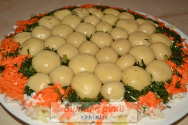 Салат Полянка