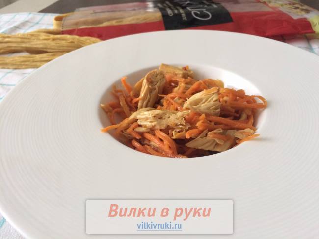 Салат из спаржи