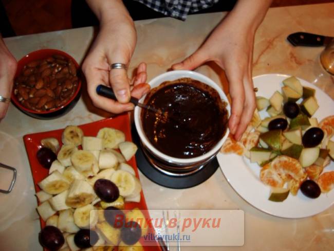 Шоколадное ФОНДЮ