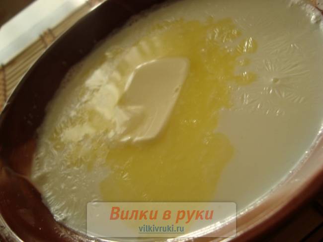 Молочный суп со звездочками