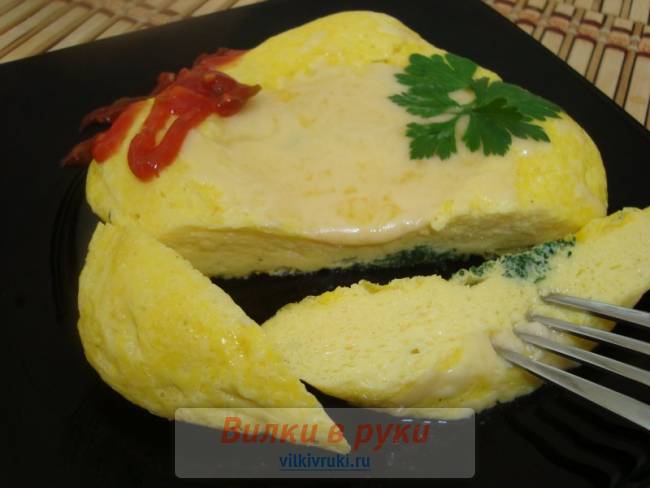 Омлет в микроволновой печи