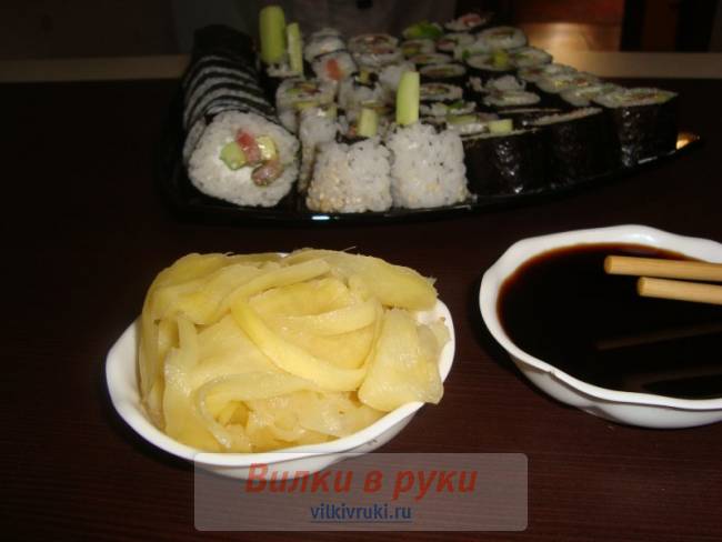 Имбирь маринованный