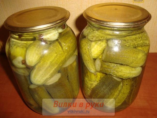 Маринованные огурцы