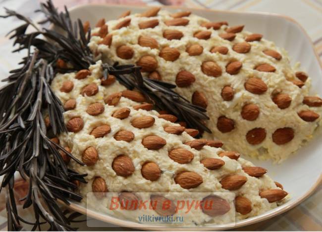 Салат Сосновые шишки