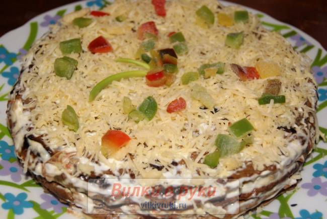 Печеночный пирог