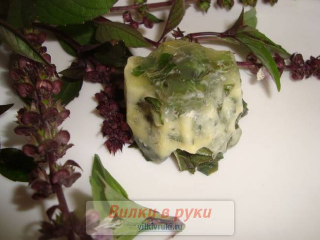 Базилик в масле